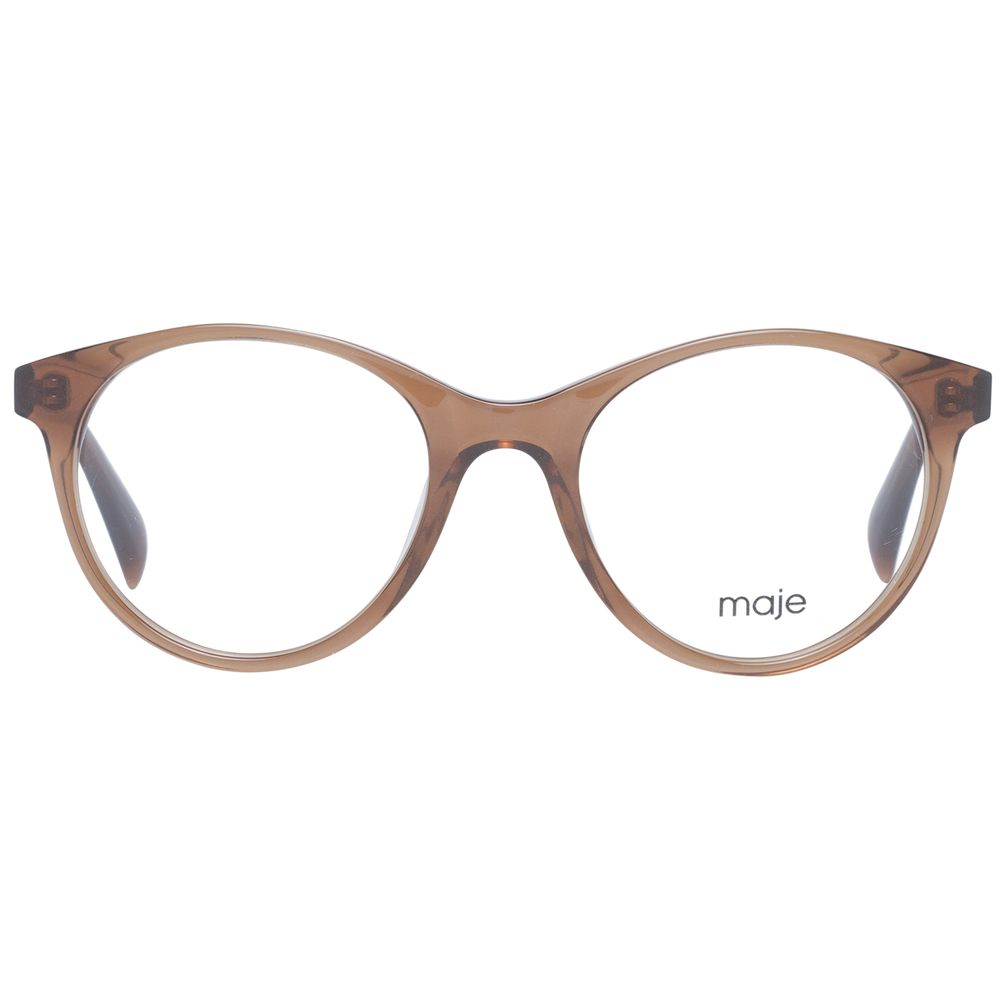 Maje Brown Plastic Glasses (Frames)