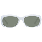 Serengeti White Nylon Sunglasses