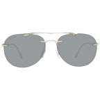 Longines Gold Metal Sunglasses