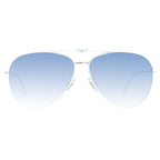 Longines White Metal Sunglasses