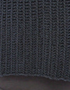 Dolce & Gabbana Blue Runway Netz Pullover Netted Sweater