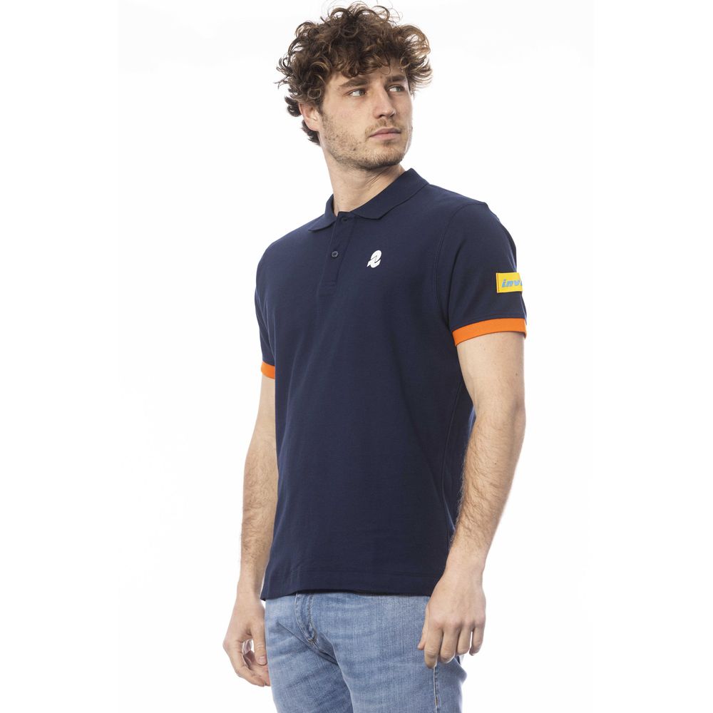 Invicta "Blue Cotton Men Polo Shirt"
