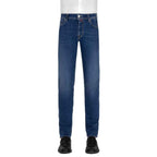 Tramarossa Blue Cotton Men's Jeans