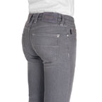 Tramarossa Gray Cotton Men Jeans
