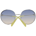 Emilio Pucci Silver Metal Sunglasses