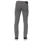 Trussardi Jeans Gray Cotton Men's Pants