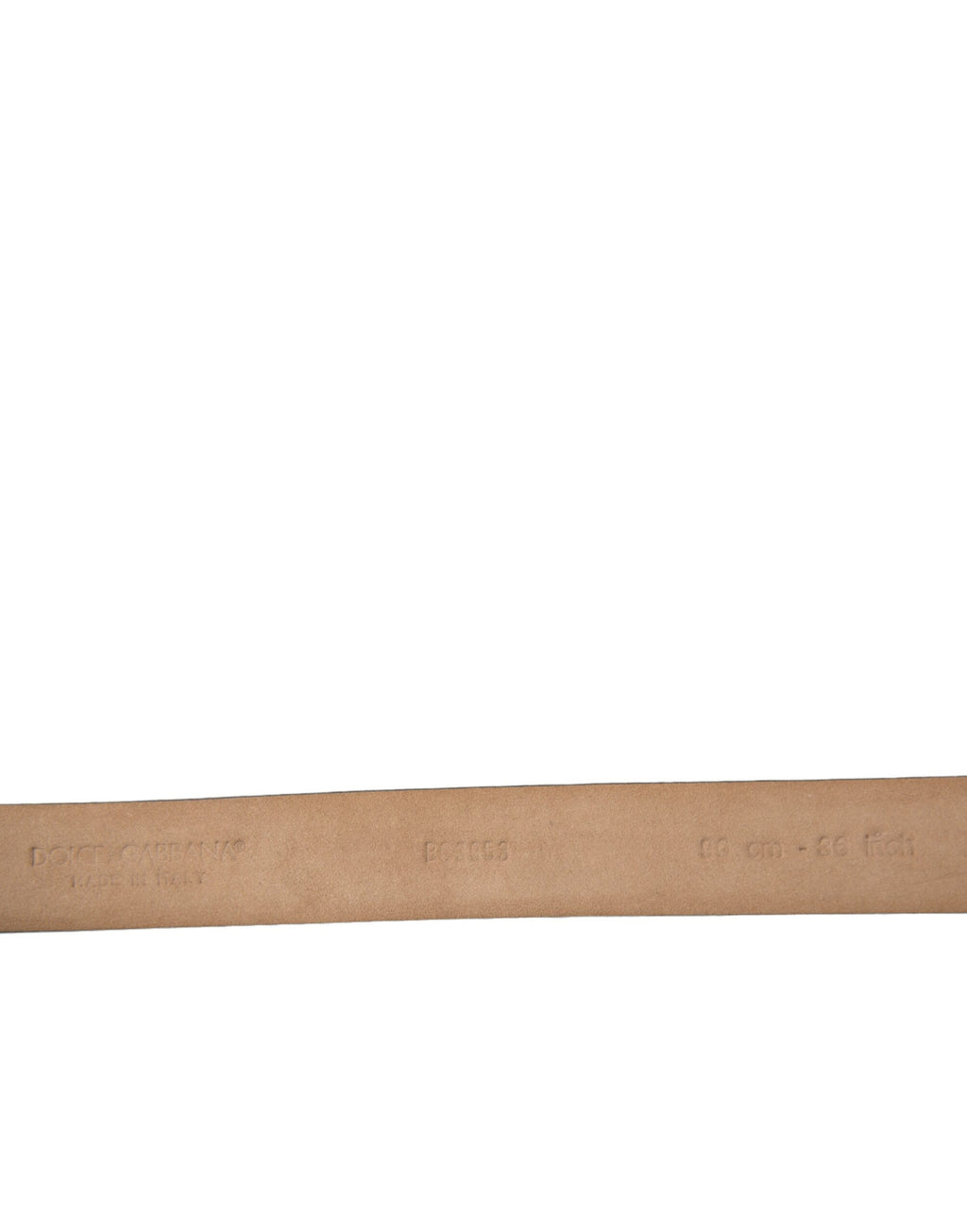 Dolce & Gabbana Dark Brown Leather Silver Metal Buckle Belt - Maison Luxe