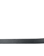 Dolce & Gabbana Black Suede Leather Gold Metal Buckle Belt - Maison Luxe