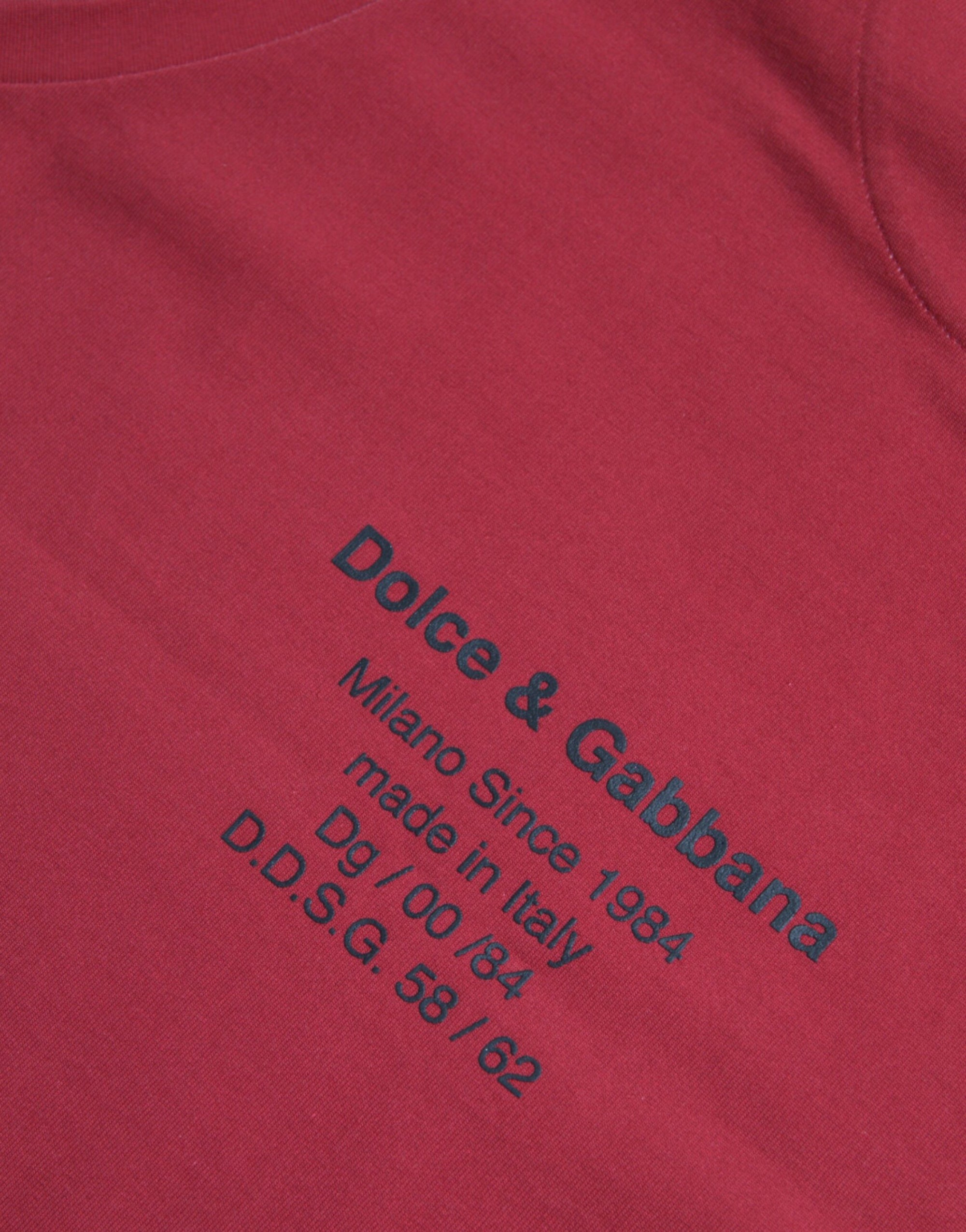 Dolce & Gabbana Red Leopard Print Sleeveless Tank T-shirt