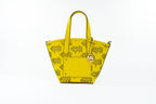 Michael Kors Kimber Small Daffodil Leather 2-in-1 Zip Tote Messenger Bag Purse