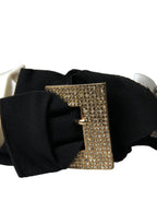 Dolce & Gabbana Multicolor Crystal Embellished Women Headband Diadem - Maison Luxe