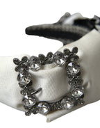 Dolce & Gabbana Multicolor Crystal Embellished Women Headband Diadem - Maison Luxe