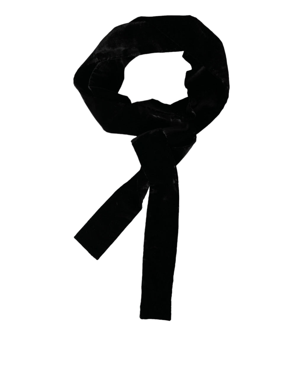 Dolce & Gabbana Black Viscose Wide Waist Women Belt - Maison Luxe