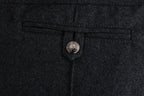 Ermanno Scervino Gray Virgin Wool Skinny Casual Pants