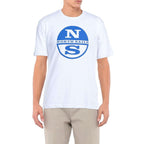 North Sails Crisp White Logo Cotton T-Shirt