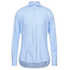 Aquascutum Light Blue Cotton Men Shirt
