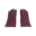 Cavalli Class Red Lambskin Women Glove - Maison Luxe