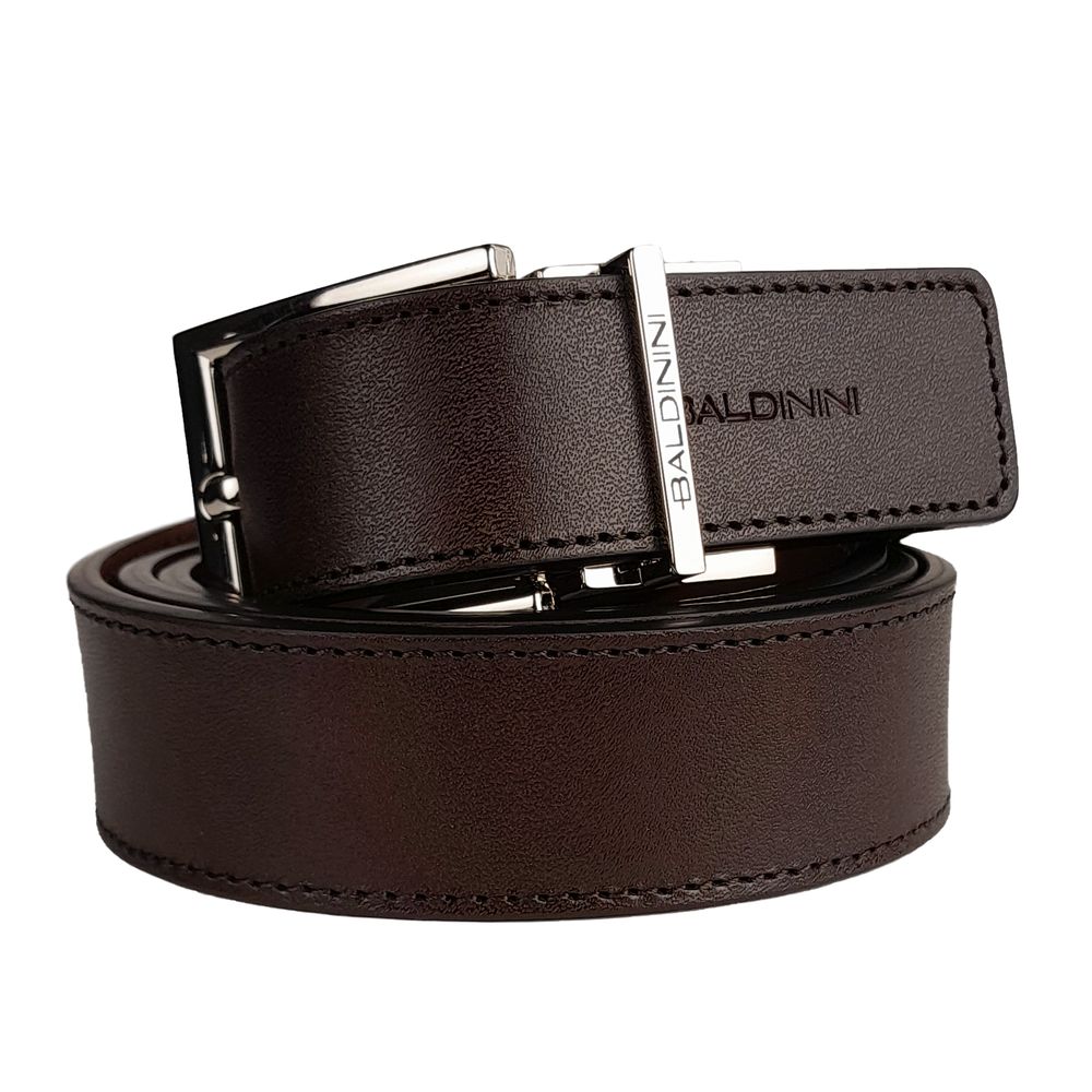 Baldinini Trend Brown Calfskin Men Belt - Maison Luxe