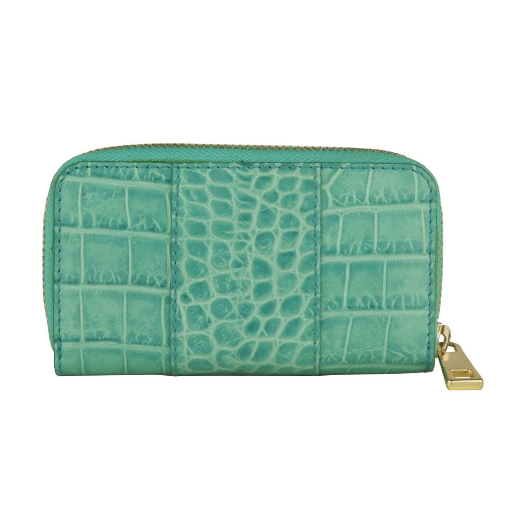 Cavalli Class Light Blue Calfskin Women Keychain - Maison Luxe