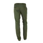 Made in Italy Green Cotton Men Pant