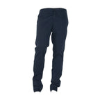 Made in Italy Blue Cotton Men's Trouser
