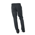 Made in Italy Gray Polyester Men Trouser