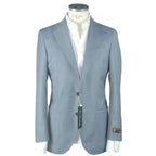 Emilio Romanelli Blue Wool Men's Blazer