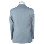Emilio Romanelli Blue Wool Men's Blazer