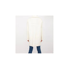 Love Moschino White Wool Women Coat
