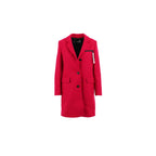 Love Moschino Red Wool Women Coat