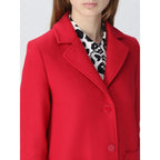 Love Moschino Red Wool Women's Coat
