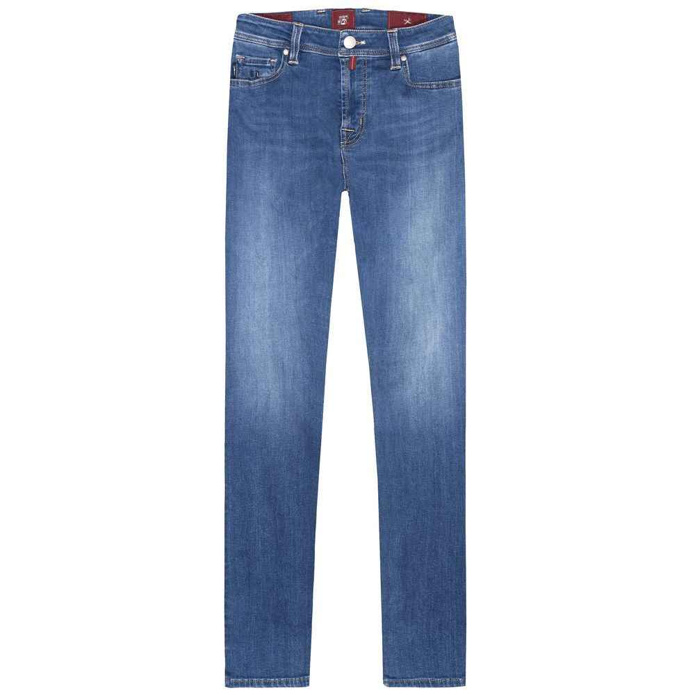 Tramarossa Blue Cotton Men's Jeans