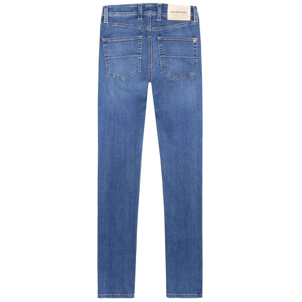 Tramarossa Blue Cotton Men's Jeans