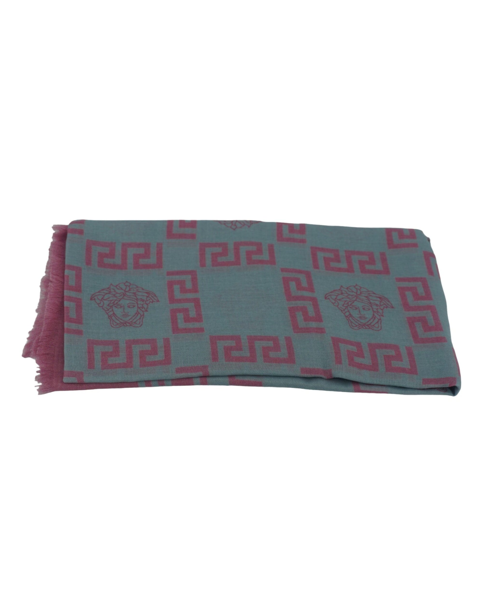 Versace Light Pink MD and Cashmare Medusa Scarf - Maison Luxe