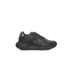 Cerruti 1881 Blue Cowhide Men Sneaker