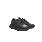 Cerruti 1881 Blue Cowhide Men Sneaker