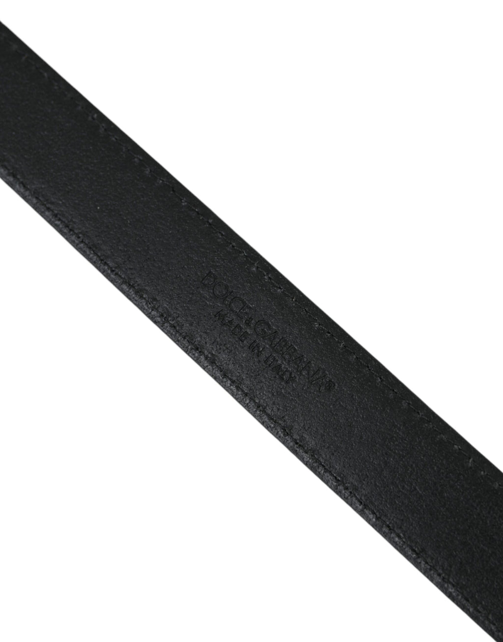 Dolce & Gabbana Beige Suede Leather Silver Buckle Belt Men - Maison Luxe