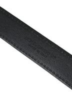 Dolce & Gabbana Beige Suede Leather Silver Buckle Belt Men - Maison Luxe