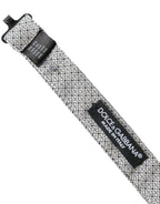 Dolce & Gabbana Gray Silk Adjustable Neck Men Bow Tie - Maison Luxe