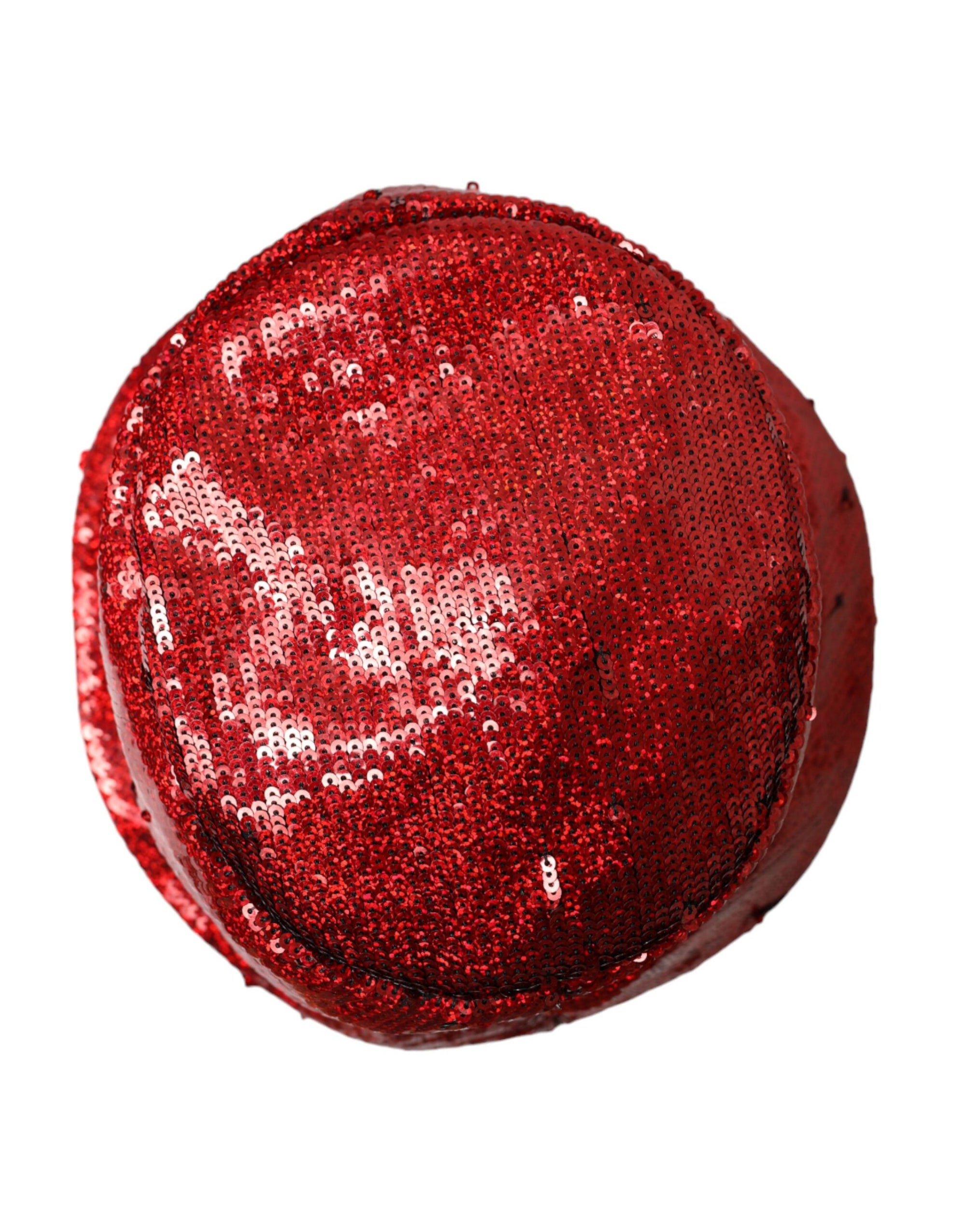 Dolce & Gabbana Red Sequined Nylon Bucket Hat Men - Maison Luxe