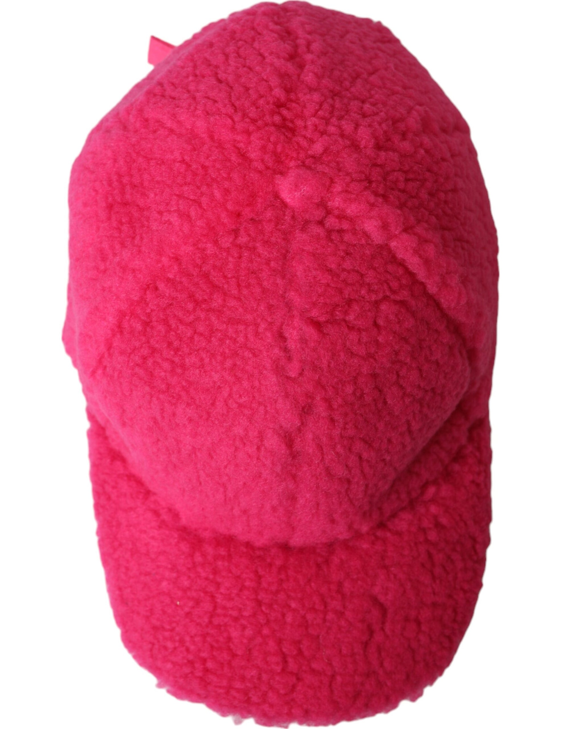 Dolce & Gabbana Pink Fleece Plush Baseball Hat Men - Maison Luxe