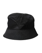 Dolce & Gabbana Black Wide Brim Cap Bucket Hat Men - Maison Luxe