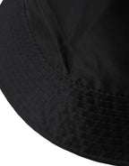 Dolce & Gabbana Black Wide Brim Cap Bucket Hat Men - Maison Luxe