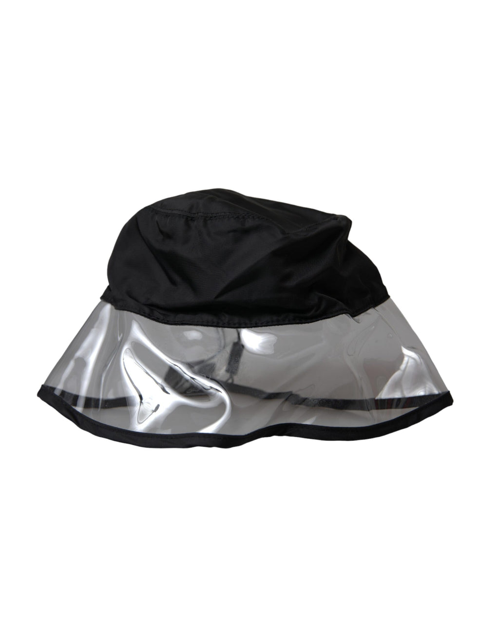 Dolce & Gabbana Black Polyester Plastic Bucket Hat Men - Maison Luxe