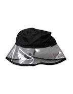 Dolce & Gabbana Black Polyester Plastic Bucket Hat Men - Maison Luxe