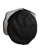 Dolce & Gabbana Black Polyester Plastic Bucket Hat Men - Maison Luxe