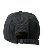 Dolce & Gabbana Black Cotton Embellished Baseball Hat Men - Maison Luxe