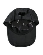 Dolce & Gabbana Black Cotton Embellished Baseball Hat Men - Maison Luxe