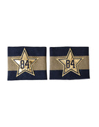 Dolce & Gabbana Black Gold Logo Star 84 Viscose Wristband - Maison Luxe