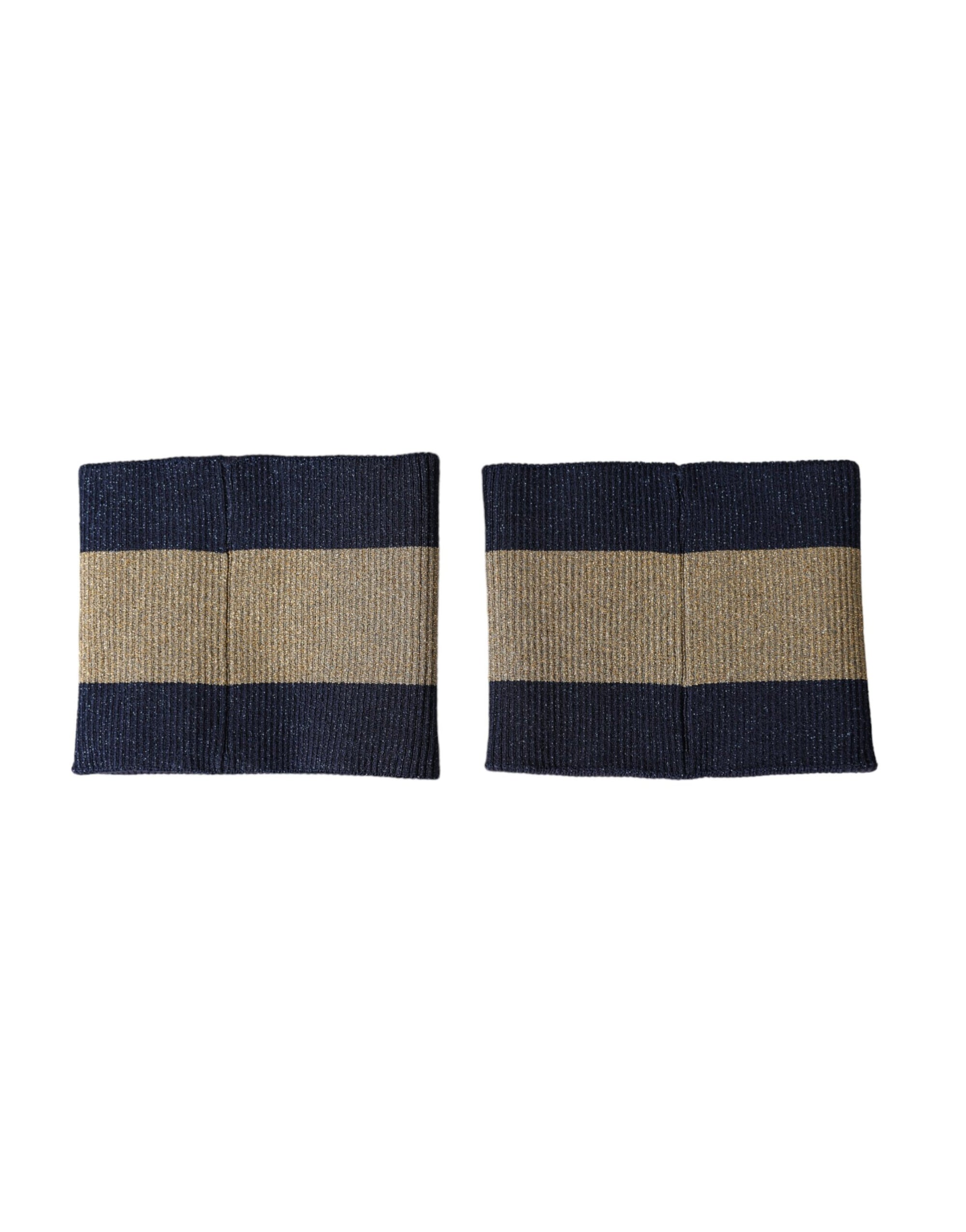 Dolce & Gabbana Black Gold Logo Star 84 Viscose Wristband - Maison Luxe